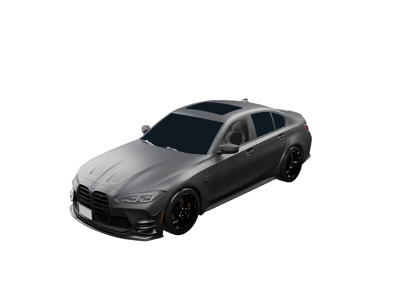 BMW M3 G80 — интерактивная модель