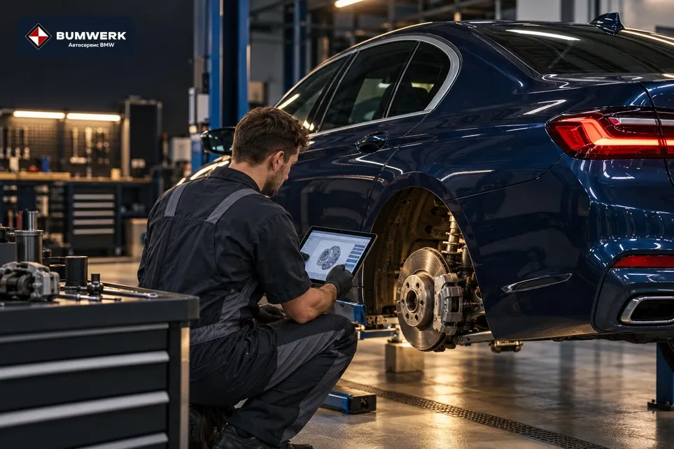 BMW не снимается с ручника: что делать с электрическим стояночным тормозом