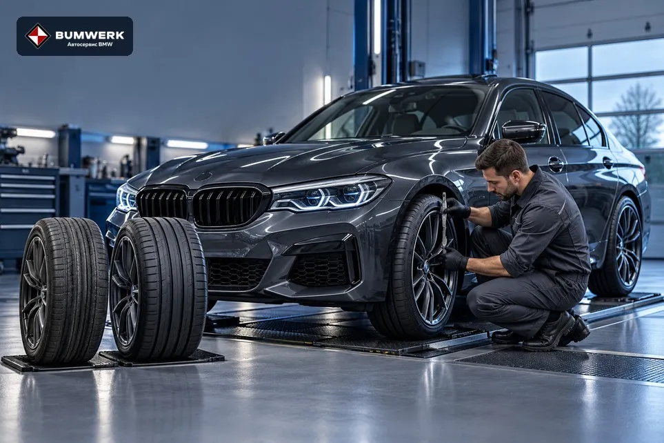 Можно ли ставить разные шины на BMW xDrive: размеры и износ