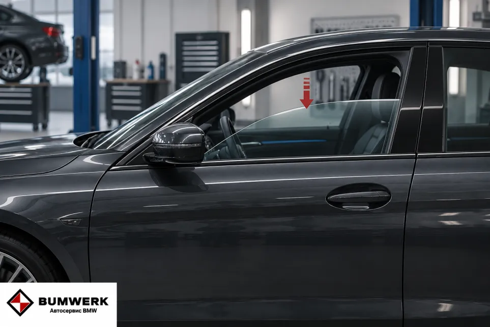 Стеклоподъёмник BMW закрывает окно и сразу открывает: причины и проверка