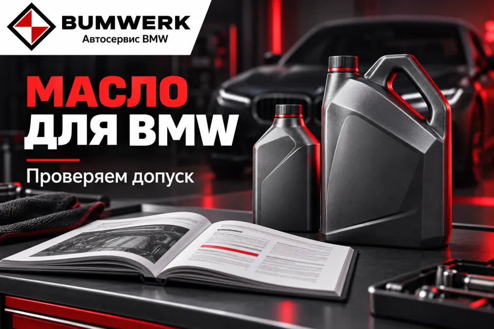 Моторное масло для BMW: проверка допуска
