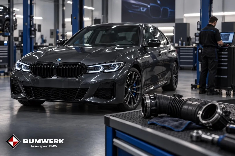 BMW свистит при разгоне: что проверить до замены турбины