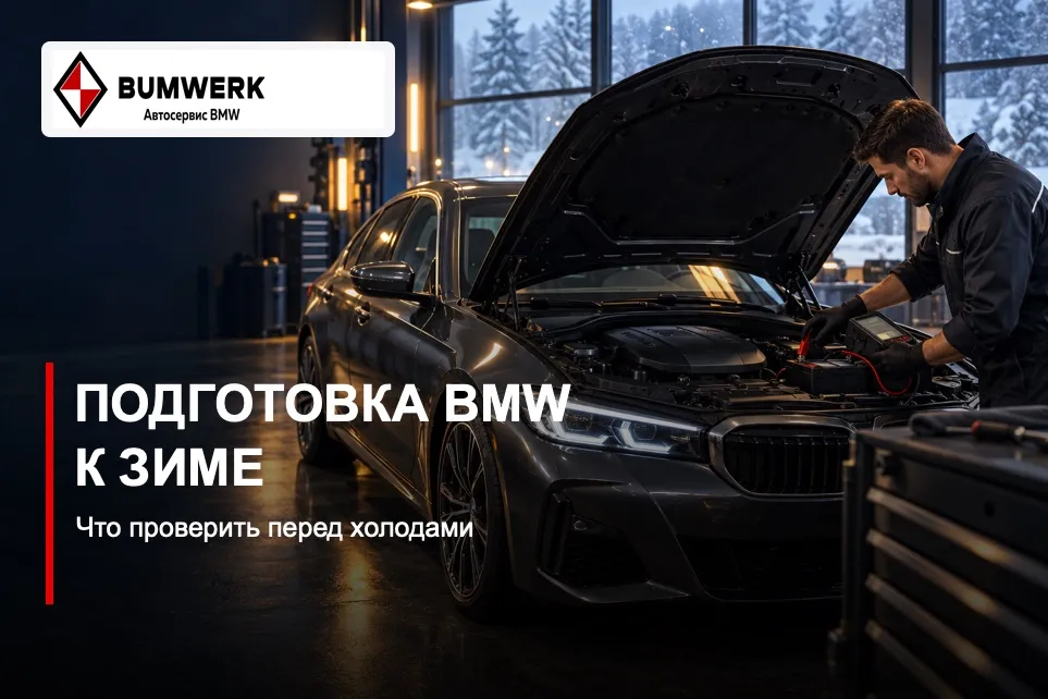 Подготовка BMW к зиме: что проверить заранее