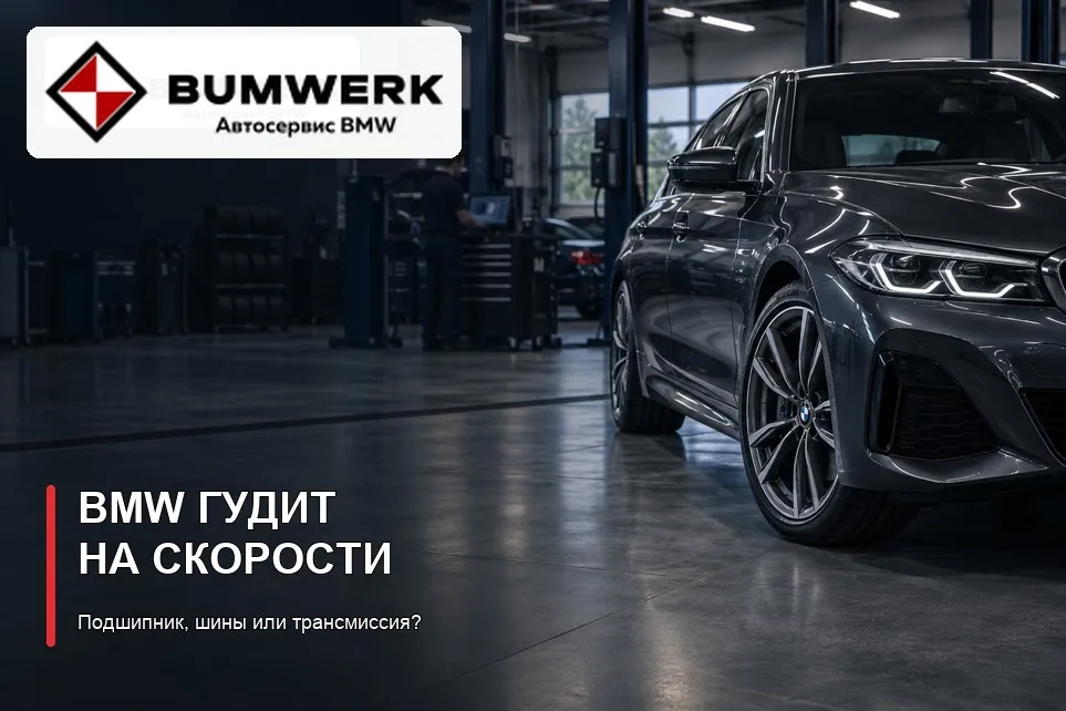 BMW гудит на скорости: подшипник ступицы или шины?