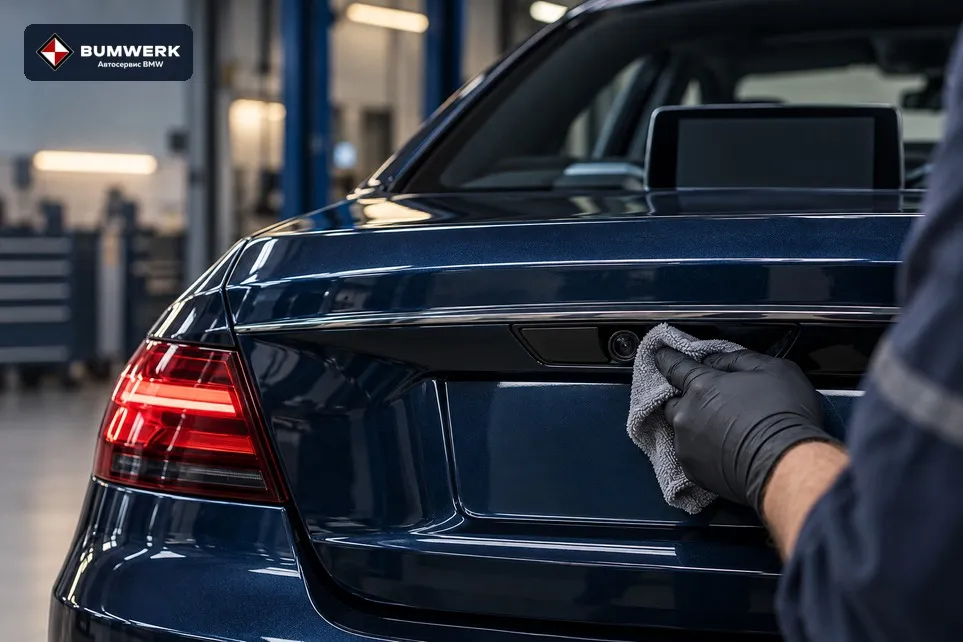 Камера заднего вида BMW не показывает изображение: причины и проверка