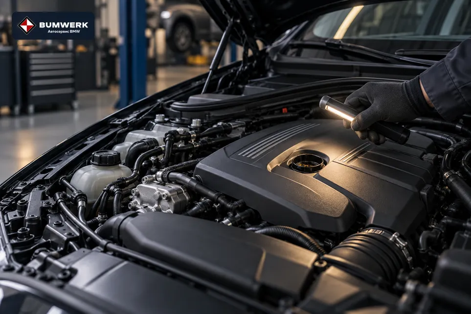 BMW расходует масло между ТО: как оценить и что проверят