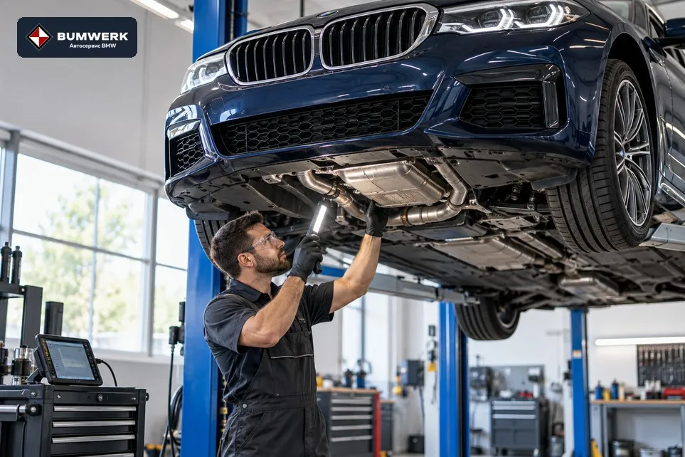 Запах выхлопа в салоне BMW: что проверить и когда остановиться