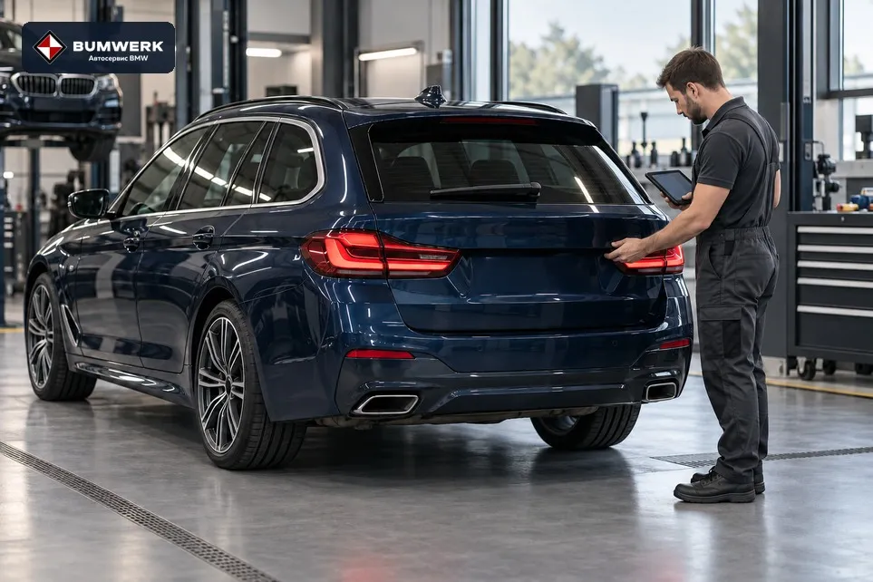 Багажник BMW не открывается: что проверить и когда ехать в сервис