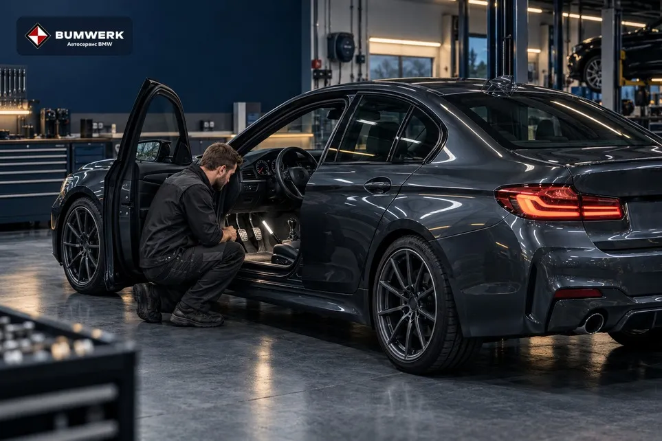 BMW буксует сцепление: признаки, причины и диагностика