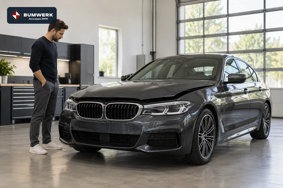 BMW не открывается капот: возможные причины и безопасные действия