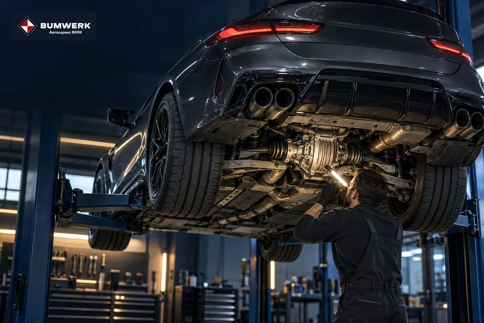 Гул или стук с задней оси BMW M2/M3/M4: что проверить