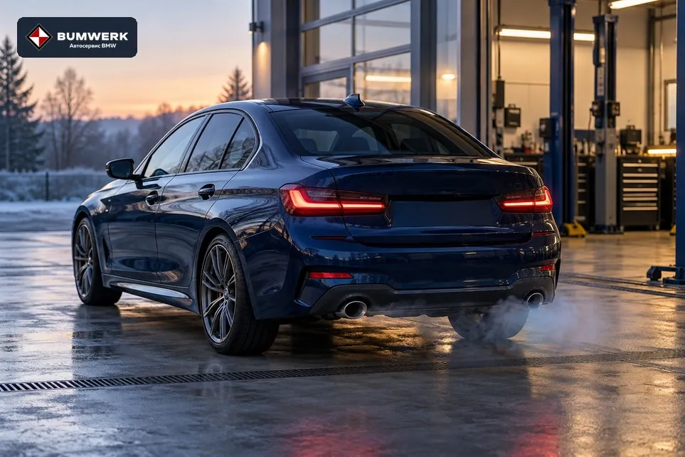 Синий дым при холодном запуске BMW: что проверить на N20 и N26