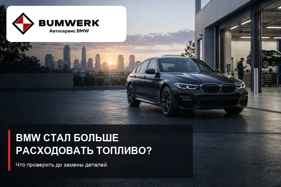BMW стал больше расходовать топливо: что проверить