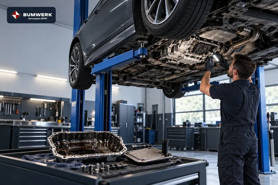 Частичная или аппаратная замена масла в АКПП BMW: что выбрать