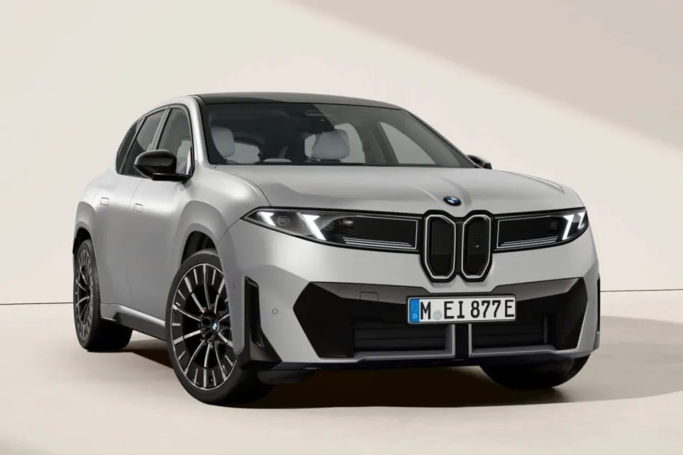 Новый BMW iX3 получил первый цвет Individual: Frozen Space Silver