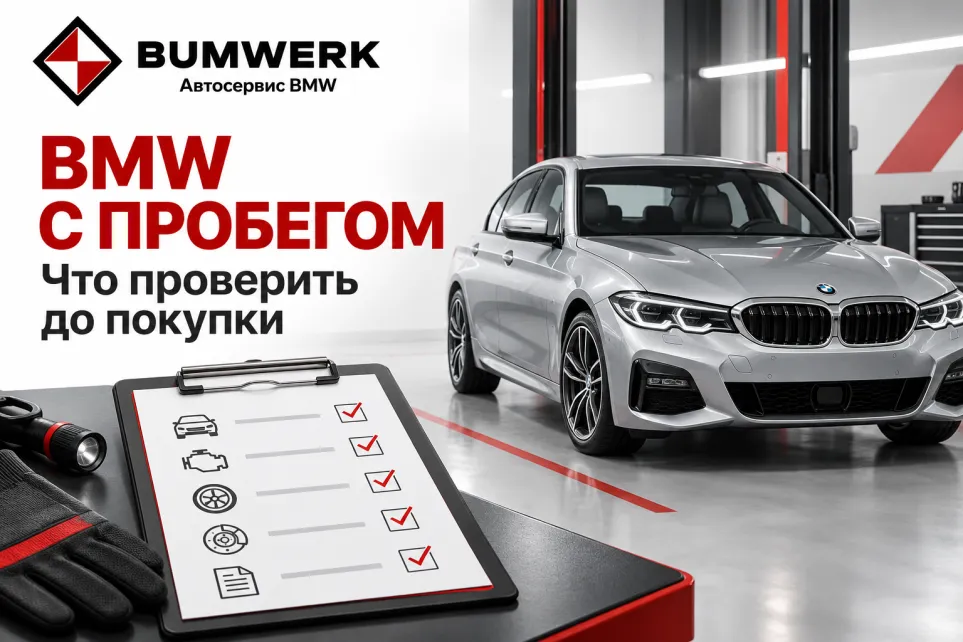 BMW с пробегом и контрольный лист проверки перед покупкой