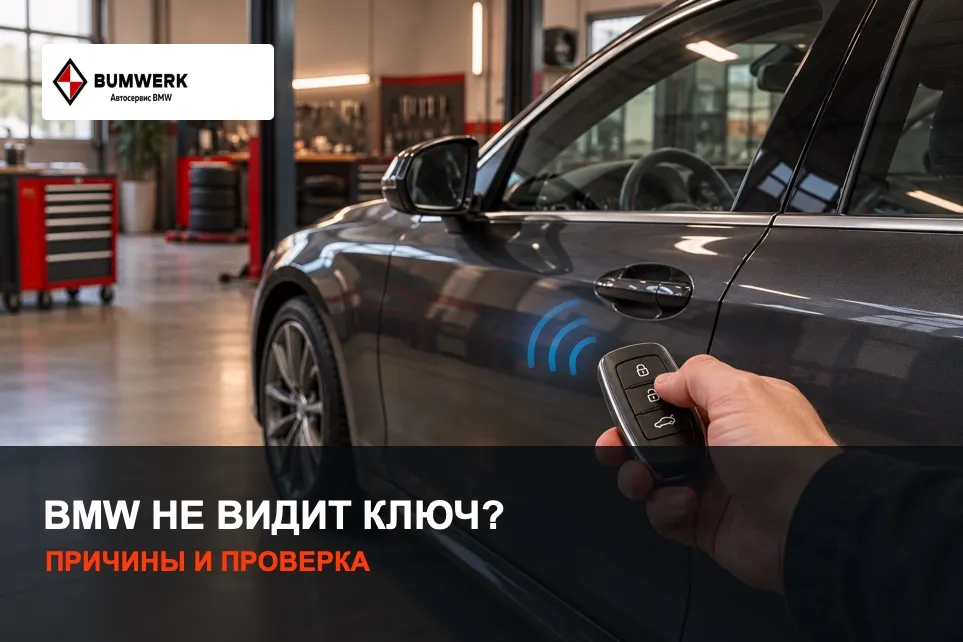 Обложка: BMW не распознаёт ключ