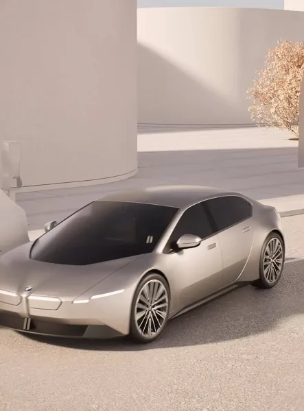 Загадочный электрический седан BMW появился в анимациях iX3