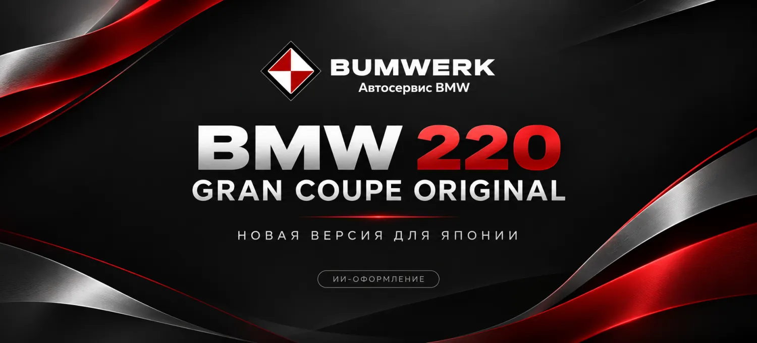 BMW 220 Gran Coupe Original снизила входную цену модели в Японии
