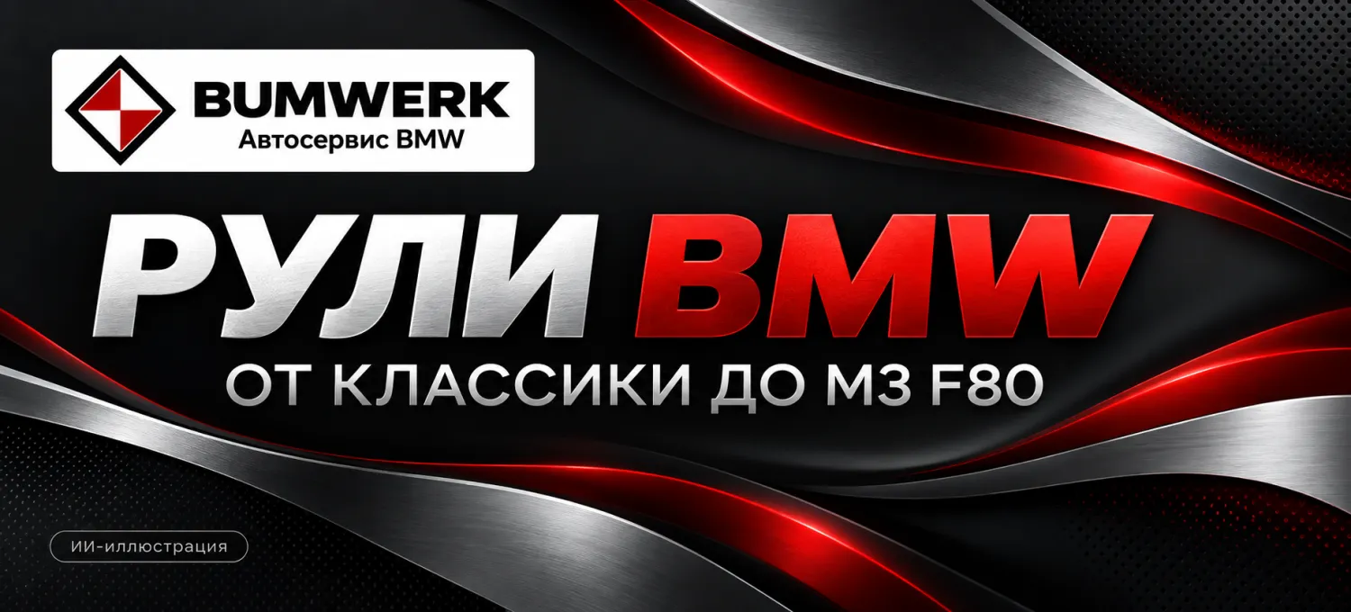 Рули BMW: от классического 3.0 CSL до M3 F80