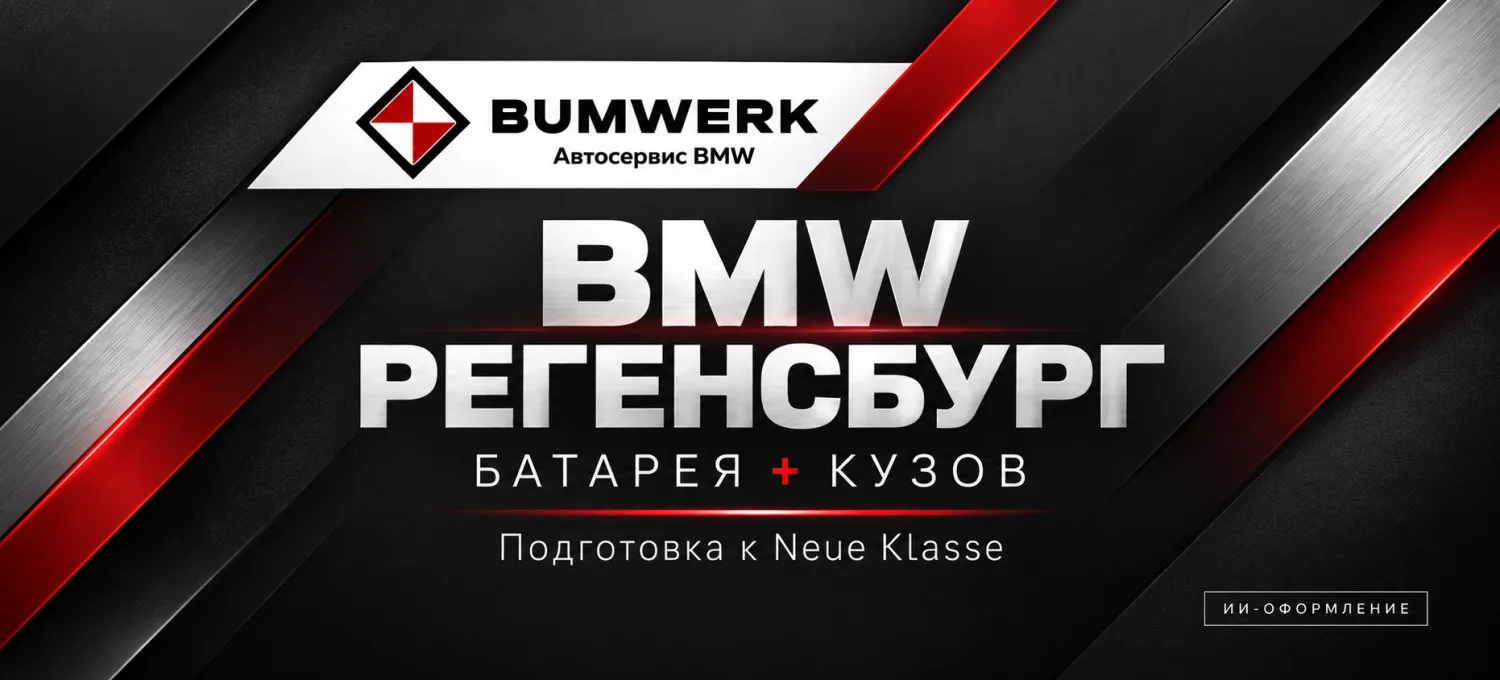 BMW подготовила новую линию соединения батарей и кузовов в Регенсбурге