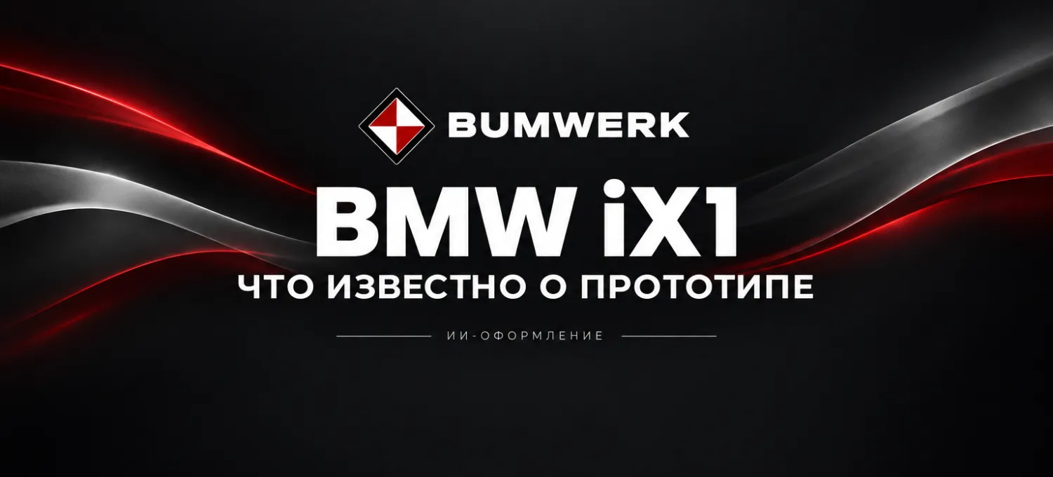 BMWBLOG показал прототип будущего iX1: что известно и что остаётся прогнозом