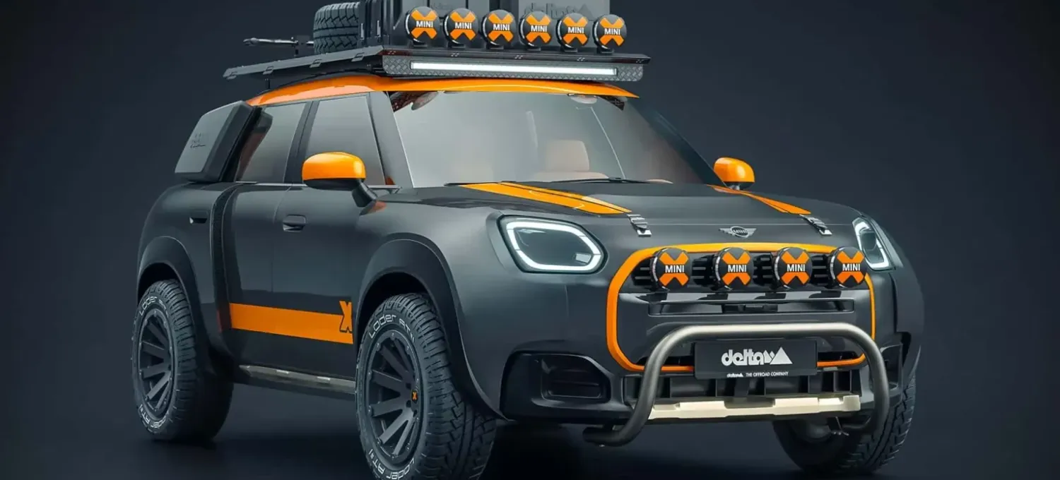 MINI готовит внедорожную версию Countryman: в линейке появится adventure-модификация