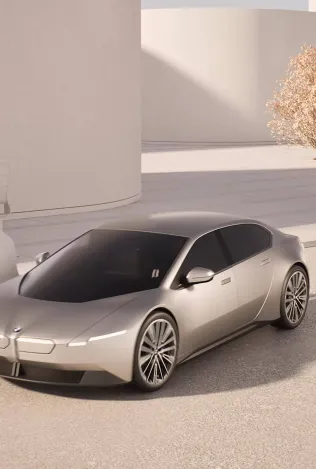 Загадочный электрический седан BMW появился в анимациях iX3